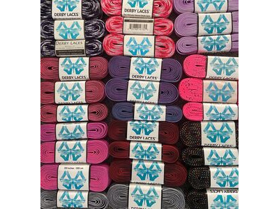 Derby Laces Waxed Roller Derby Laces 108"
