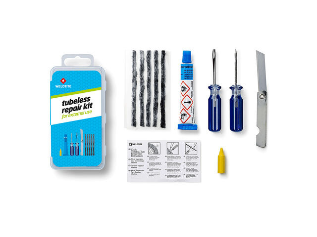 Weldtite Tubeless Tyre Repair Kit - For External Use click to zoom image
