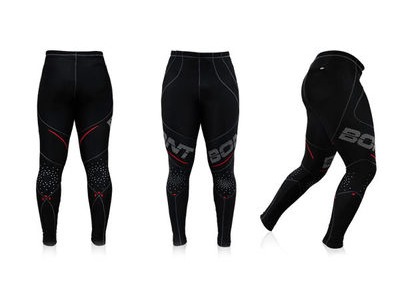 Bont Hi-Performance Compression Tights Black