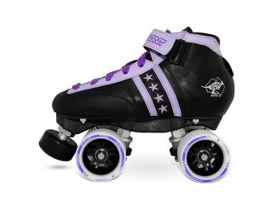 Bont Quadstar Junior Skate Package Pink/Purple