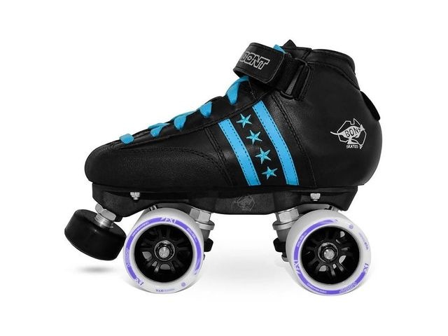 Bont Quadstar Junior Skate Package Blue click to zoom image