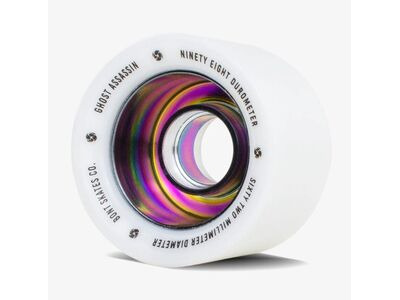 Bont Ghost Assassin Indoor Skate Wheels 62mm White 98a  click to zoom image