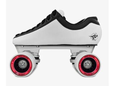 Bont Racer U Speed Roller Skate Package, White/Black