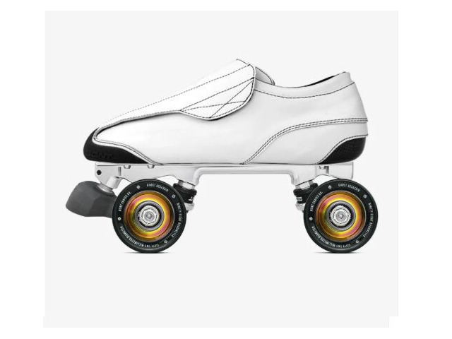 Bont Envy Carbon Speed Roller Skate Package, White click to zoom image