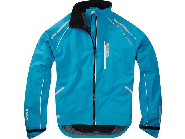 Madison Prime Men's Waterproof Jacket, Atomic Blue click to zoom image