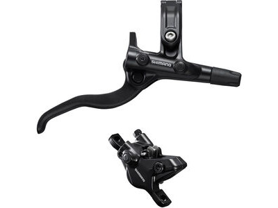 Shimano BR-MT410/BL-M4100 Deore brake lever/post mount 2 pot calliper, front right