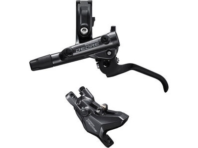 Shimano BR-M6100/BL-M6100 Deore bled brake lever/post mount 2 pot calliper