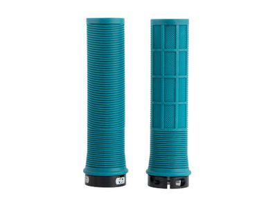 Oxford Driver Lock-on MTB Grips Blue Blue  click to zoom image
