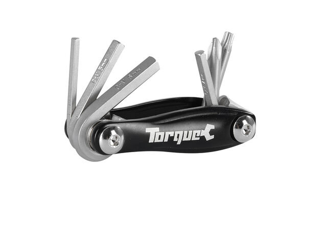 Oxford Torque Compact 6 Aluminium Folding Tool click to zoom image