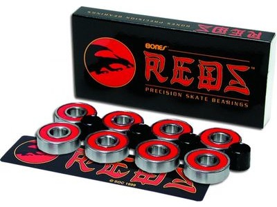 Bones Bearings Reds  (Pack 8)