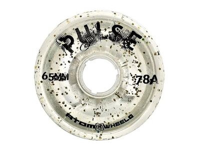 Atom Pulse Wheels  Glitter Clear  click to zoom image
