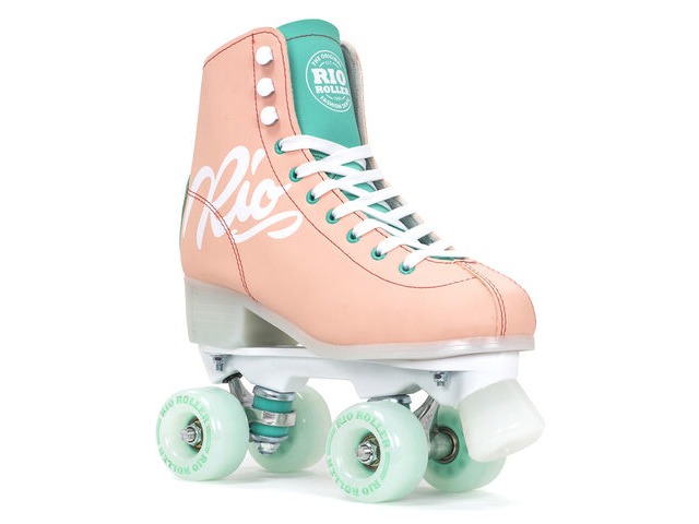 Rio Roller Script Skates Peach click to zoom image