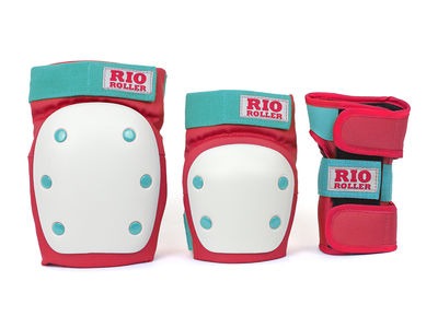 Rio Roller Triple Pad Set Red/Mint