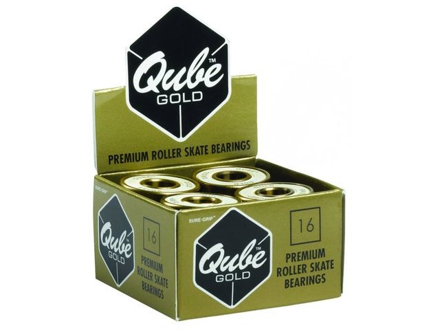Qube Gold Swiss Bearings click to zoom image