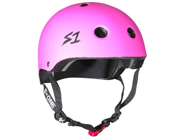 S1 Mini Lifer Helmet Pink Matt click to zoom image