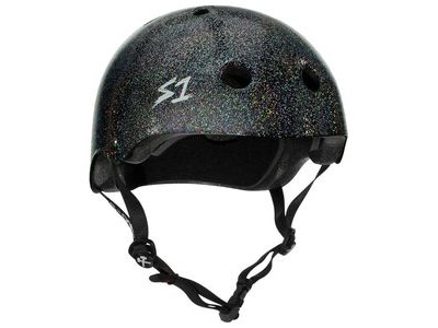 S1 Mega Lifer Helmet Black Glitter