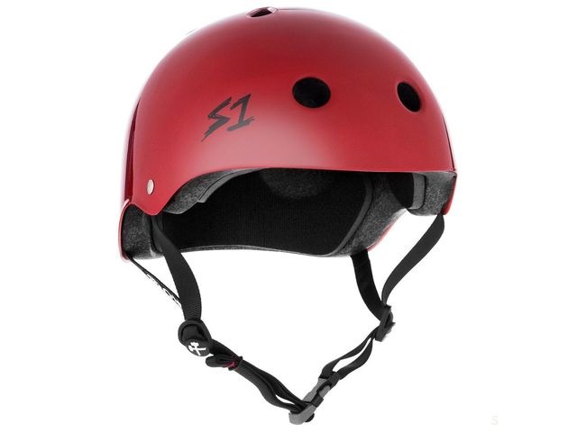 S1 Mega Lifer Helmet Gloss Red click to zoom image