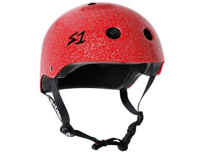 S1 Lifer Helmet Red Gloss Glitter