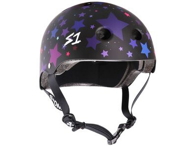 S1 Lifer Helmet Matt Black Stars 