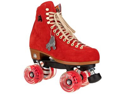 Moxi Lolly Poppy Red Skates 