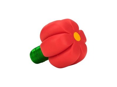 Moxi Brake Petal Toe Stops Red Hibiscus  click to zoom image