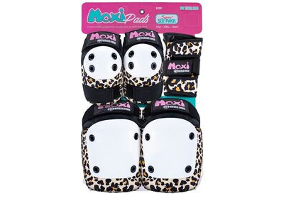 Moxi Pads, 187 Combo Six Pack, Leopard