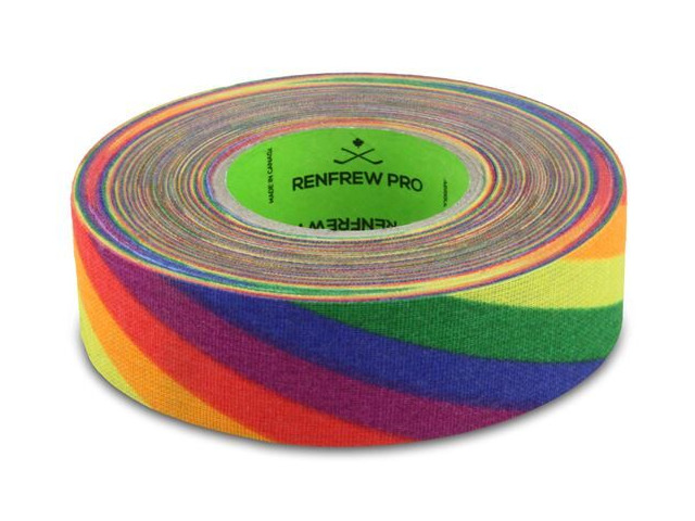 Renfrew Rainbow Hockey Tape click to zoom image