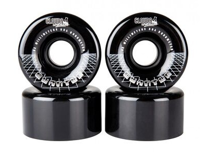 Clouds Urethane Quantum 80a Wheels 62mm Black 80a click to zoom image