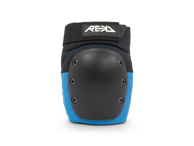 Rekd Ramp Knee Pads Black/Blue click to zoom image