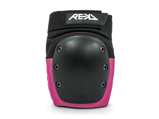 Rekd Ramp Knee Pads Black/Pink click to zoom image