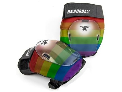 Deadbolt Grand Slam Knee Pads Rainbow