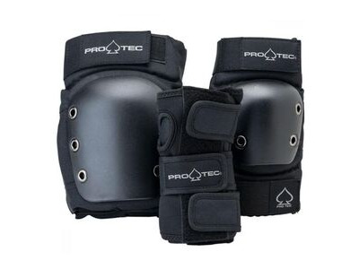 Pro-Tec Street Open 3 Pack Set, Black