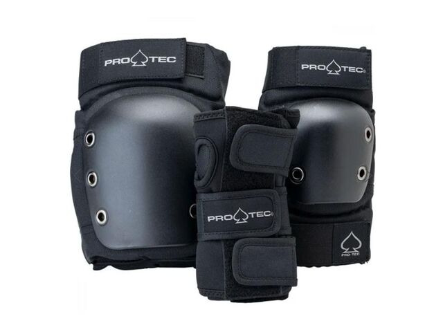 Pro-Tec Street Open 3 Pack Set, Black click to zoom image
