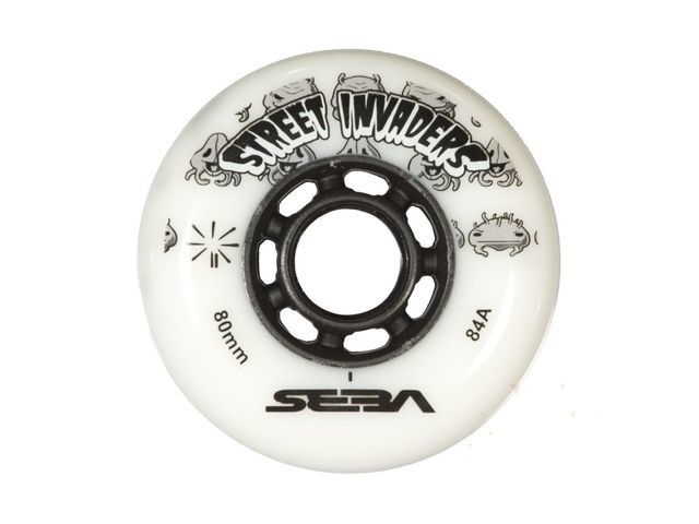 Seba Street Invader Wheels White click to zoom image