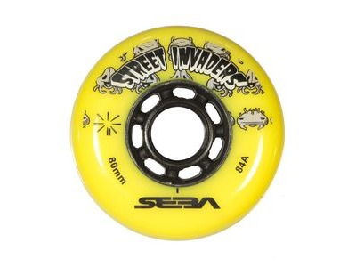 Seba Street Invader Wheels Yellow