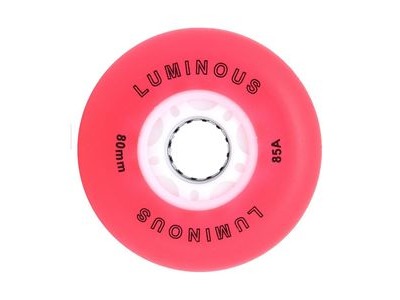 Luminous Wheels Inline LED Wheels 72mm (4 Pk)