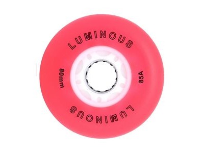 Luminous Wheels Inline LED Wheels 72mm (4 Pk) 