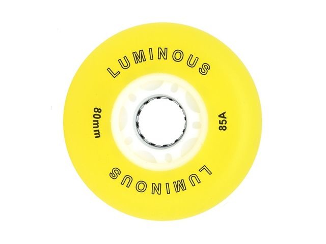 Luminous Wheels Inline LED Wheels 72mm (4 Pk) click to zoom image