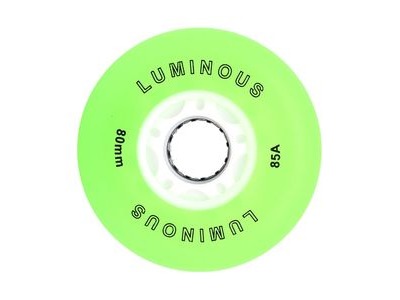 Luminous Wheels Inline LED Wheels 76mm (4 Pk)