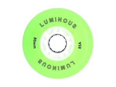 Luminous Wheels Inline LED Wheels 76mm (4 Pk)  click to zoom image