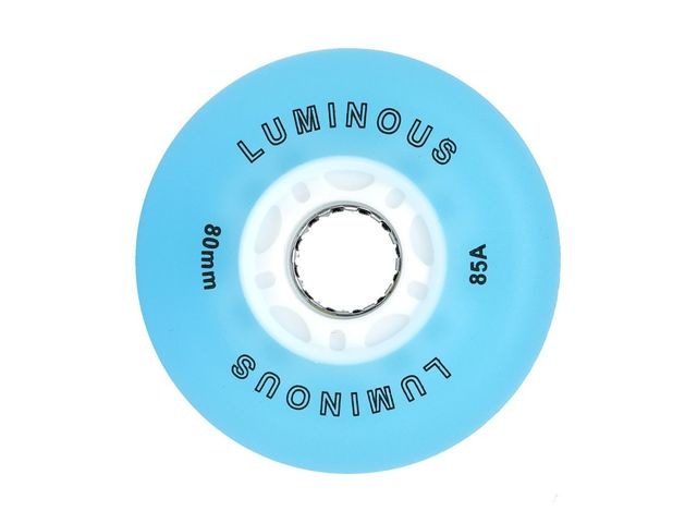 Luminous Wheels Inline LED Wheels 80mm (4 Pk) click to zoom image