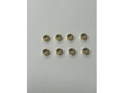 Roll Line Gold 7mm Wheel Nuts