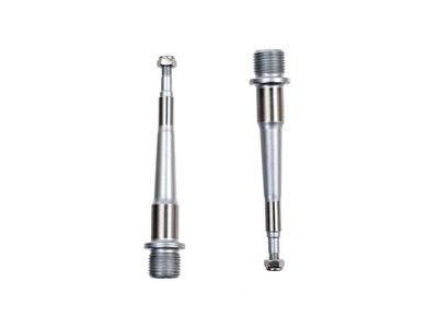 HT Components Replacement Axles Silver 