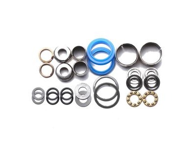 HT Components Pedal Rebuild Kit Evo2: AE02/ME02 Pedals - Includes, bearings, washers, end nuts, Orings