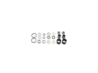 HT Components Pedal Rebuild Kit X-2 Pedals - Includes DU Bushes, End nuts, Bearings, Rubber seals (Also fits AE-06, AE-12) 