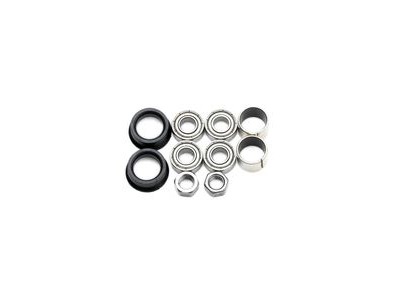 HT Components Pedal Rebuild Kit PA-03A/PA-12 Pedals - Includes, bearings, washers, end nuts, Orings 