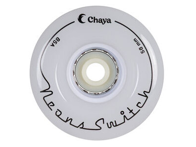 Chaya Neons Switch White Wheels 58mm White 85a click to zoom image