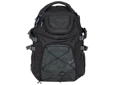 Powerslide We Love To Skate Backpack  Black  click to zoom image