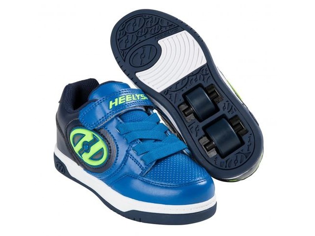 Heelys Plus Lighted Navy/Blue/Yellow click to zoom image