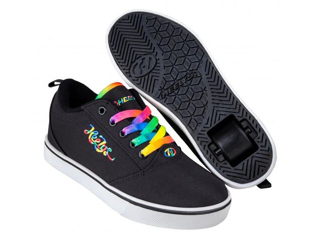 Heelys Pro 20 Black Rainbow Cursive click to zoom image